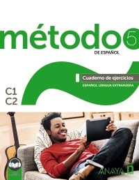Método de español 5. C1-C2. Cuaderno de ejercicios + audio download - 9788469887240 - front cover