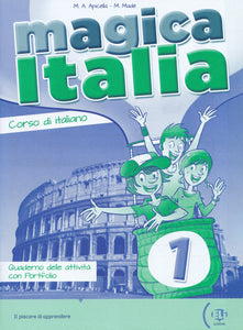Magica Italia 1 - Quaderno delle attività con Portfolio - 9788853614841 - front cover
