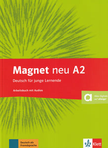 Magnet neu A2. Deutsch für junge Lernende. Arbeitsbuch mit Audios - 9783126760867 - front cover