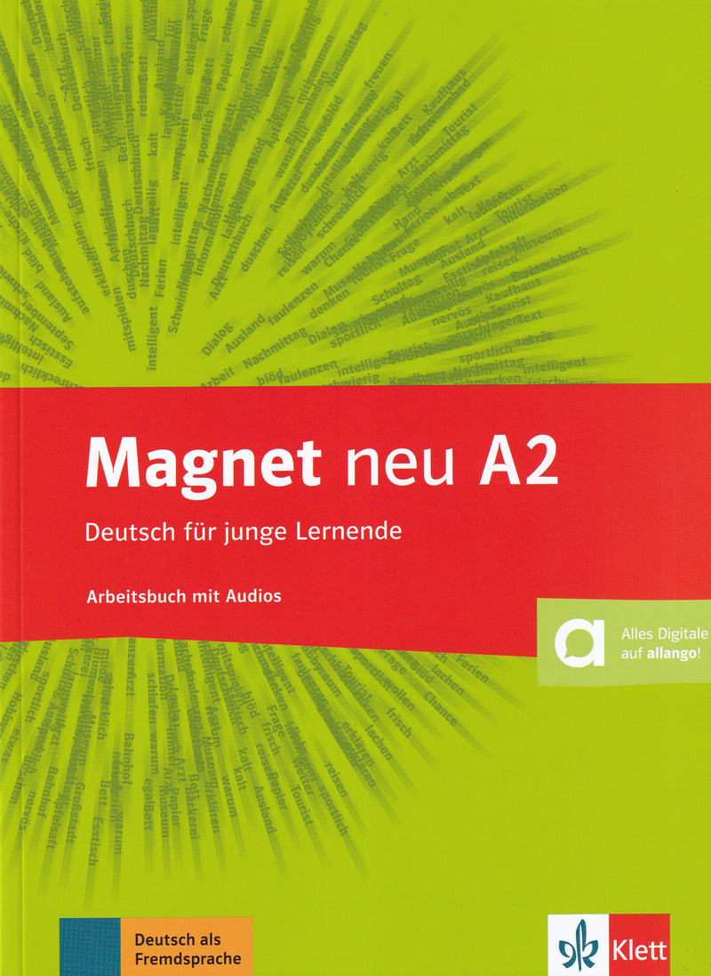 Magnet neu A2. Deutsch für junge Lernende. Arbeitsbuch mit Audios - 9783126760867 - front cover