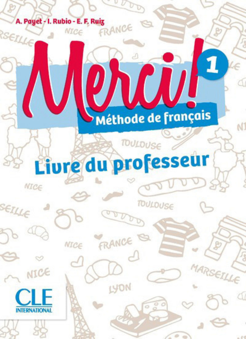 Merci! 1: Guide pédagogique - A1 - 9782090388275 - front cover