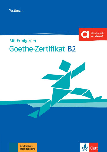 Mit Erfolg zum Goethe-Zertifikat B2 - 9783126751551 - front cover