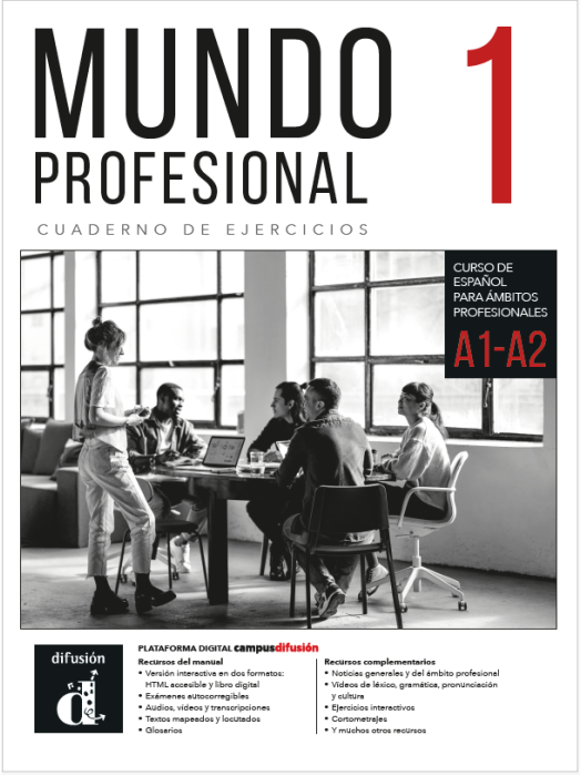 Mundo profesional 1 (A1-A2). Cuaderno de ejercicios - 9788411573252 - front cover