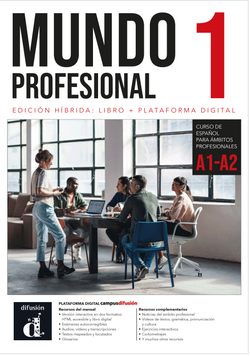Mundo profesional 1 (A1-A2). Ed. híbrida para estudiantes - 9788411573245 - front cover