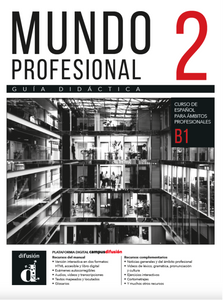 Mundo profesional 2 (B1). Guía didáctica - 9788411573511 - front cover