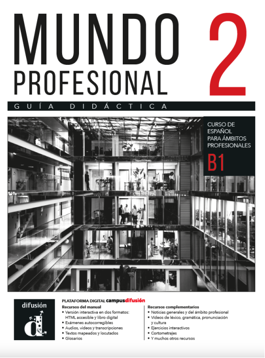 Mundo profesional 2 (B1). Guía didáctica - 9788411573511 - front cover