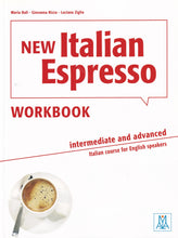 NEW Italian Espresso WORKBOOK - intermediate/advanced - 9788861825758 - front cover