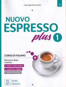 NUOVO Espresso plus 1 book + interactive ebook - 9788861828483 - front cover