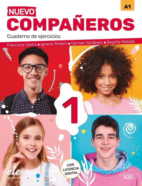 Nuevo Compañeros 1 - Cuaderno de ejercicios + con licencia digital. A1 - 9788417730468 - front cover