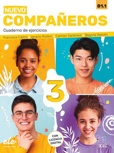 Nuevo  Compañeros 3 - Cuaderno de ejercicios - con licencia digital - Nueva Edición. B1.1 - 9788417730529 - front cover