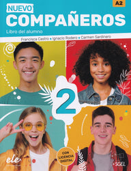 Nuevo Companeros 2 : Libro del alumno + licencia digital 2 (A2)