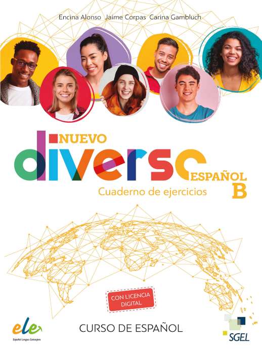 Nuevo Diverso Español B - Cuaderno de ejercicios + licencia digital - 9788417730321 - front cover