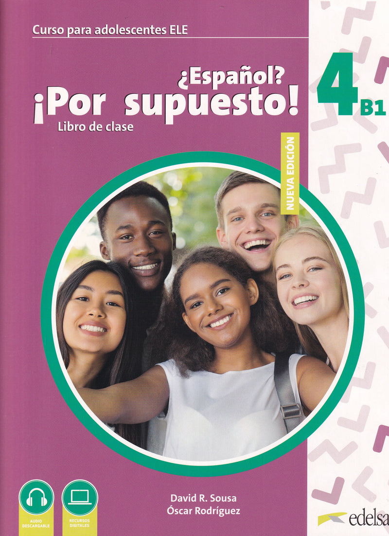 Nuevo ¿Español? ¡Por supuesto! 4 (B1) - 9788490817636 - front cover