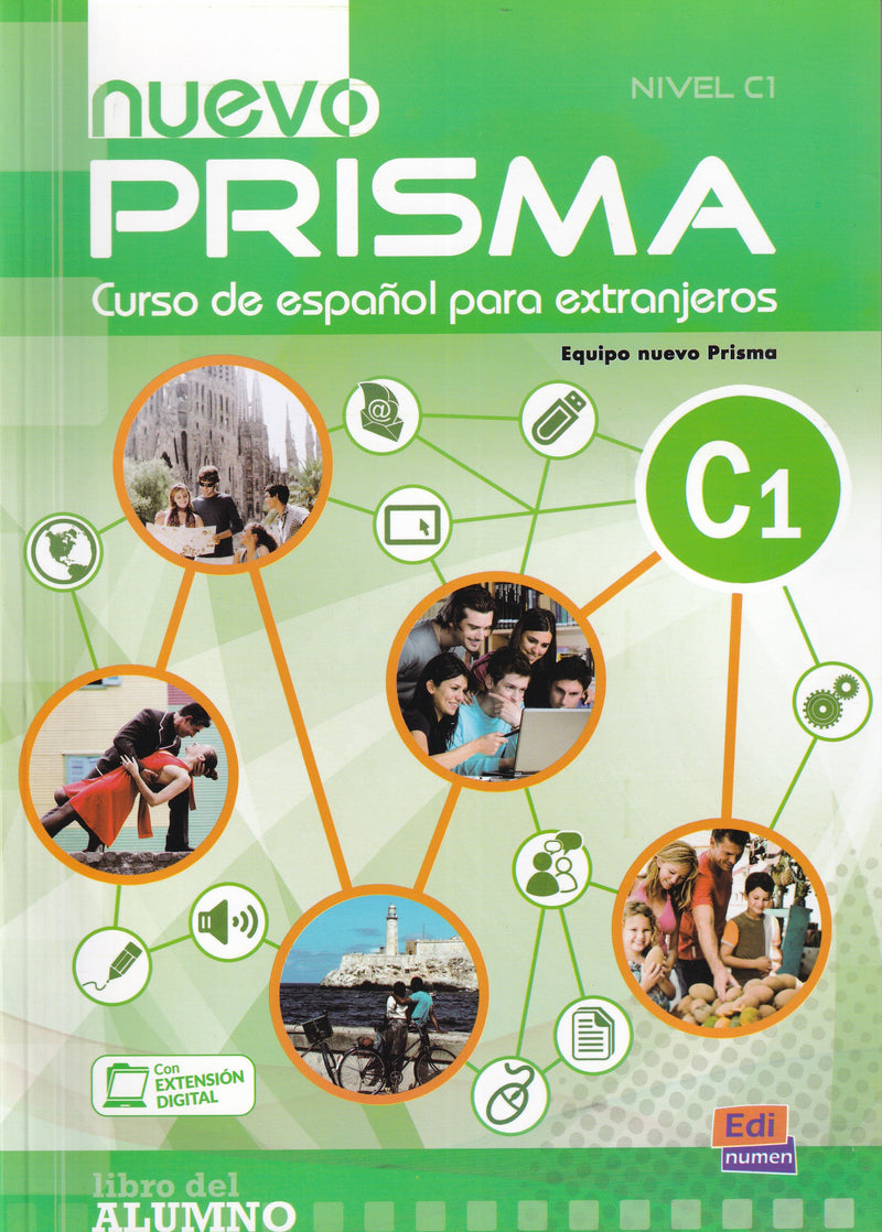 Nuevo Prisma C1 - Libro del alumno + eBook + Extensión digital - 9788498482522 - front cover