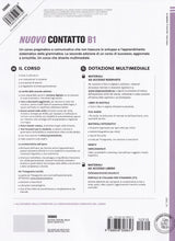 Nuovo Contatto B1 (Manuale + Eserciziario + Digitale) - 9788858308653 - back cover