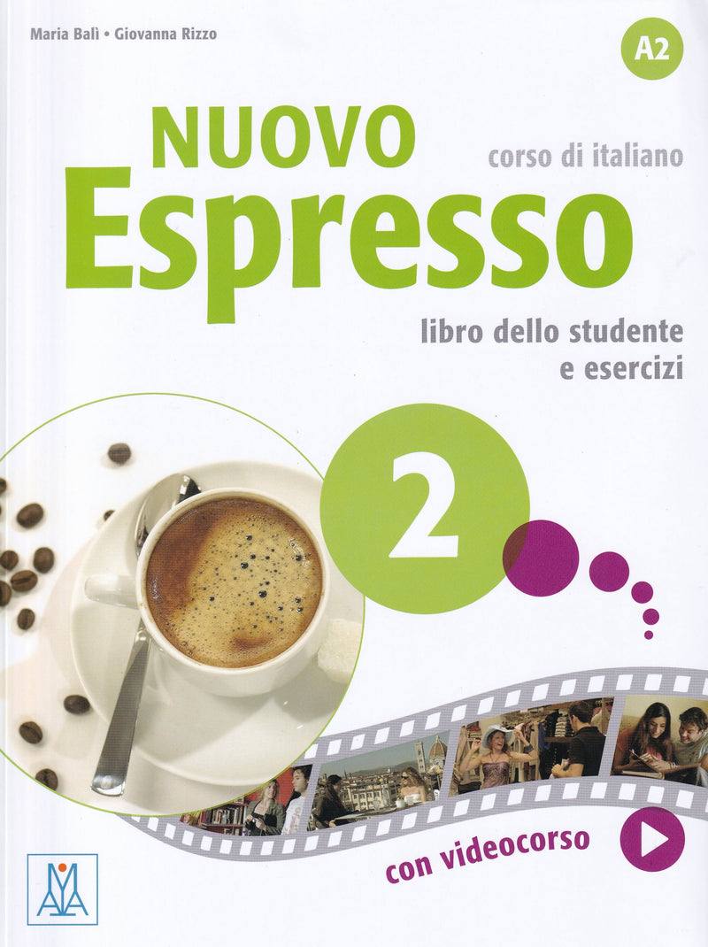 Nuovo Espresso 2 - book + online audio - A2 - 9788861823211 - front cover
