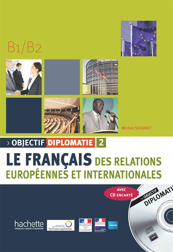 Objectif Diplomatie 2 - Livre de l'élève (B1-B2) - 9782011555571 - front cover 