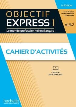 Objectif Express 1 - Cahier d'activités (A1/A2) - 9782017175414 - front cover