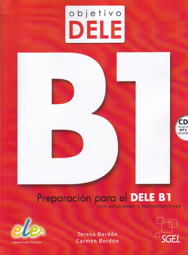 Objetivo DELE B1 - Preparacion para el DELE B1 + audio CD - 9788497789608 - front cover
