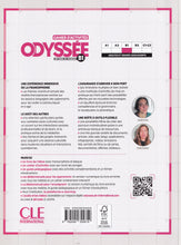 Odyssée: Cahier d'activités B1 + Audio - 9782090355819 - back cover