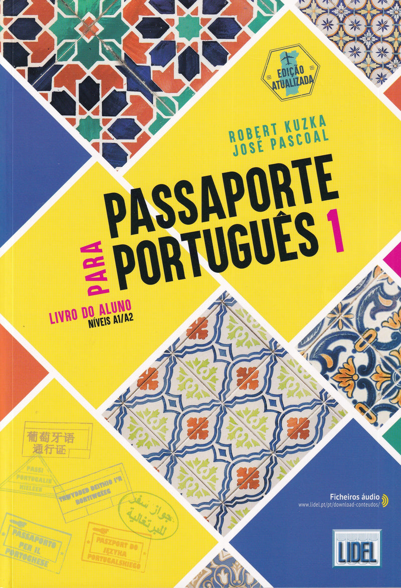 Passaporte para Portugues 1 - Livro do Aluno - A1/A2 + audio download - 9789897528927 - front cover