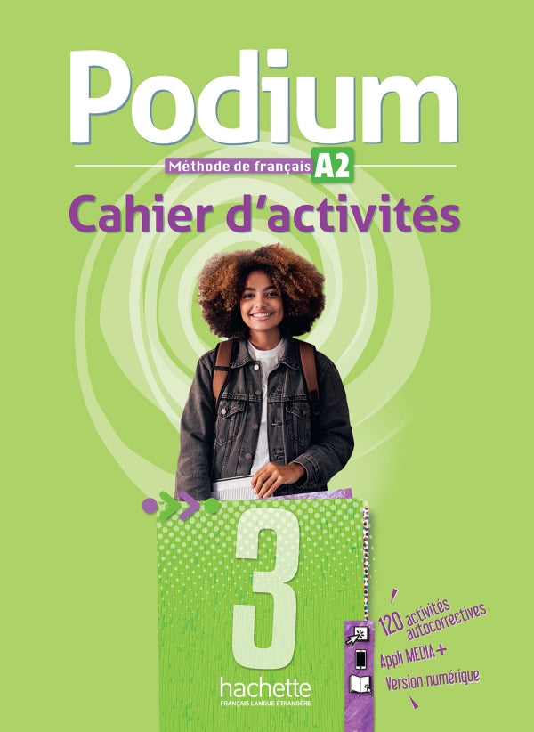 Podium 3 - Cahier d'activités (A2) - 9782017339410 - front cover