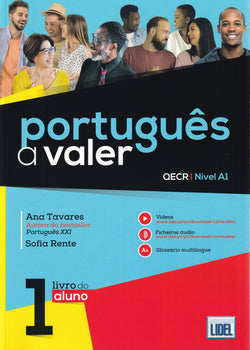 Portugues a Valer 1 - PACK - (Livro do Aluno + Caderno de Exercícios) + downloadable audio - 9789897528422 - Livro do aluno