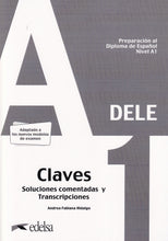 Preparación al DELE A1.Transcripciones y respuestas explicadas - 9788490817223 - front cover
