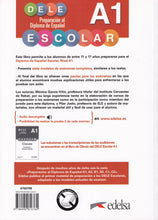 Preparación al DELE escolar A1. Libro del alumno - 9788490816769 - back cover