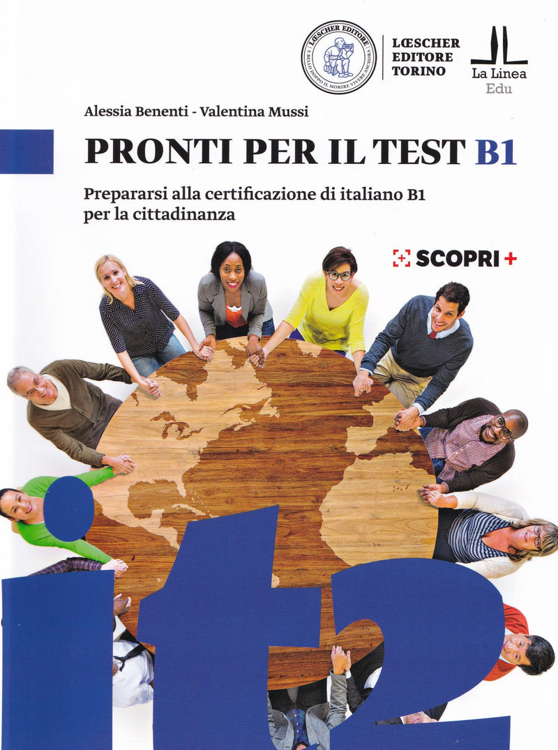 Pronti per il test B1 - per la cittadinanza - 9788858337295 - front cover.