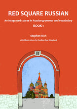 Red Square Russian Course - Book 1 + audio download - 9781916256804 - front cover