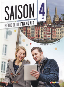 Saison 4 - Niv. B2 - Livre + DVD-rom - 9782278113347 - front cover