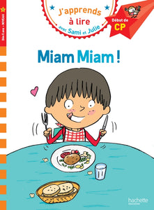 Sami et Julie CP Niveau 1 Miam Miam ! - 9782012706170 - front cover