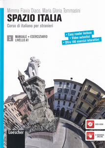 Spazio Italia 1 - Manuale + Eserciziario 1 (+ Libro in digitale + DVD). A1 - 9788820133481 - front cover