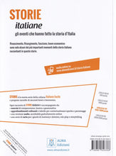 Storie italiane + online audio. A2/B1 - 9788861826366 - back cover
