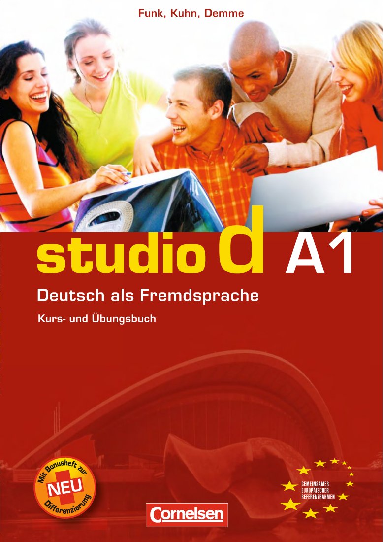 Studio d · Deutsch als Fremdsprache Grundstufe · A1: Gesamtband - 9783464207079 - front cover