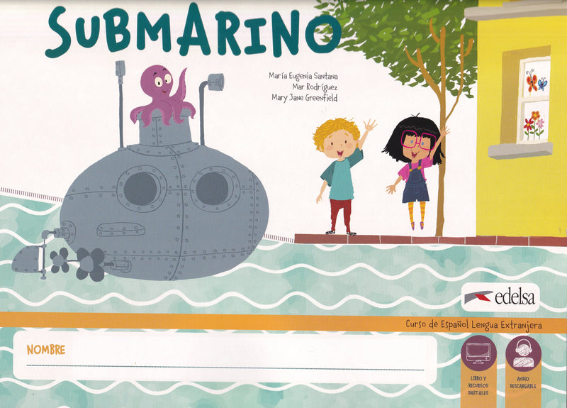 Submarino. Libro del alumno - 9788490811009 - front cover