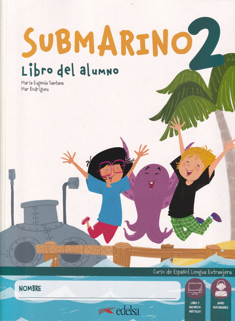 Submarino 2. Pack: libro del alumno + cuaderno de actividades - 9788490811061 - front cover