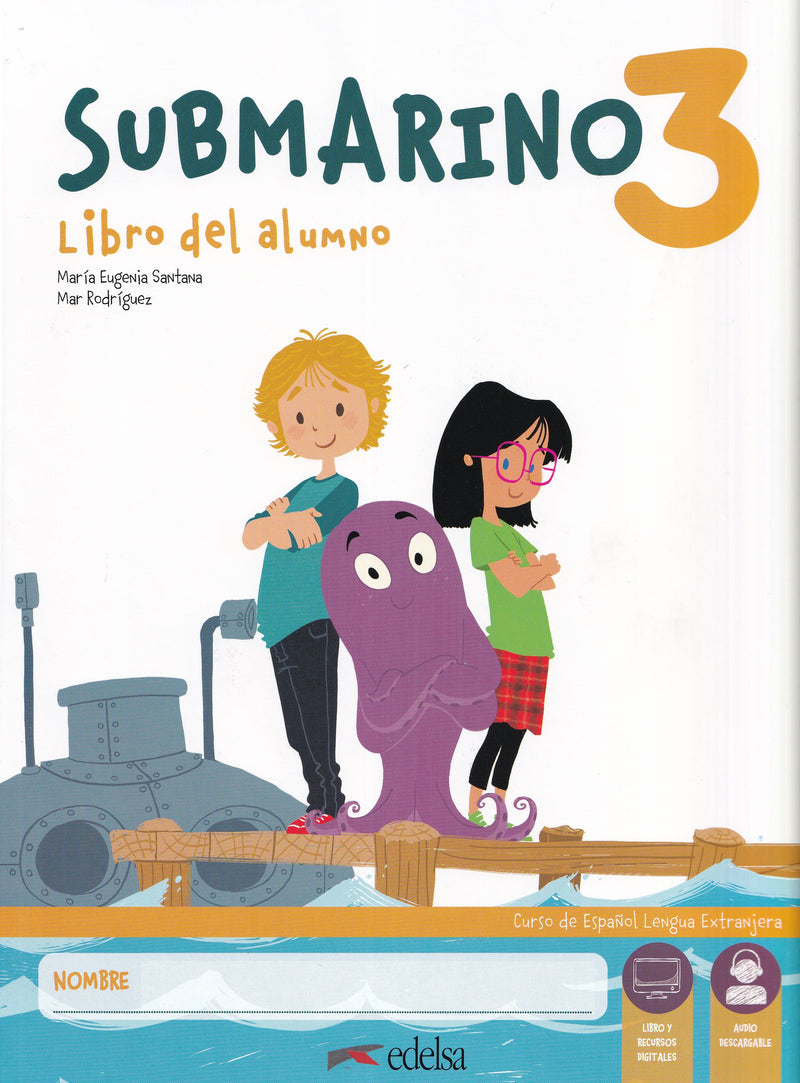 Submarino 3. Pack: libro del alumno + cuaderno de actividades - 9788490814840 - Libro del alumno