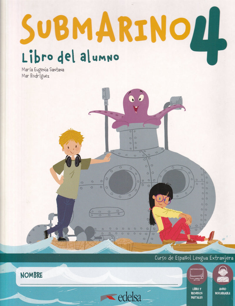 Submarino 4. Pack: libro del alumno + cuaderno de actividades - 9788490817292 - Libro del alumno