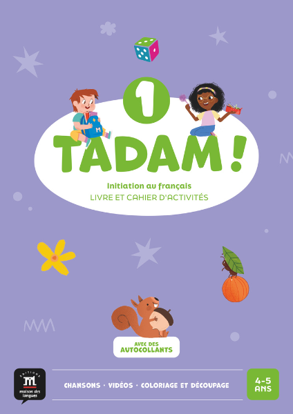 Tadam ! 1 – Livre de l’élève + cahier d’activités - 9788411573764 - front cover