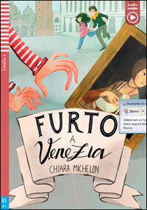 Teen ELI Readers - Italian : Furto a Venezia + downloadable audio - 9788853628817 - front cover