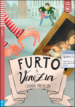 Teen ELI Readers - Italian : Furto a Venezia + downloadable audio - 9788853628817 - front cover