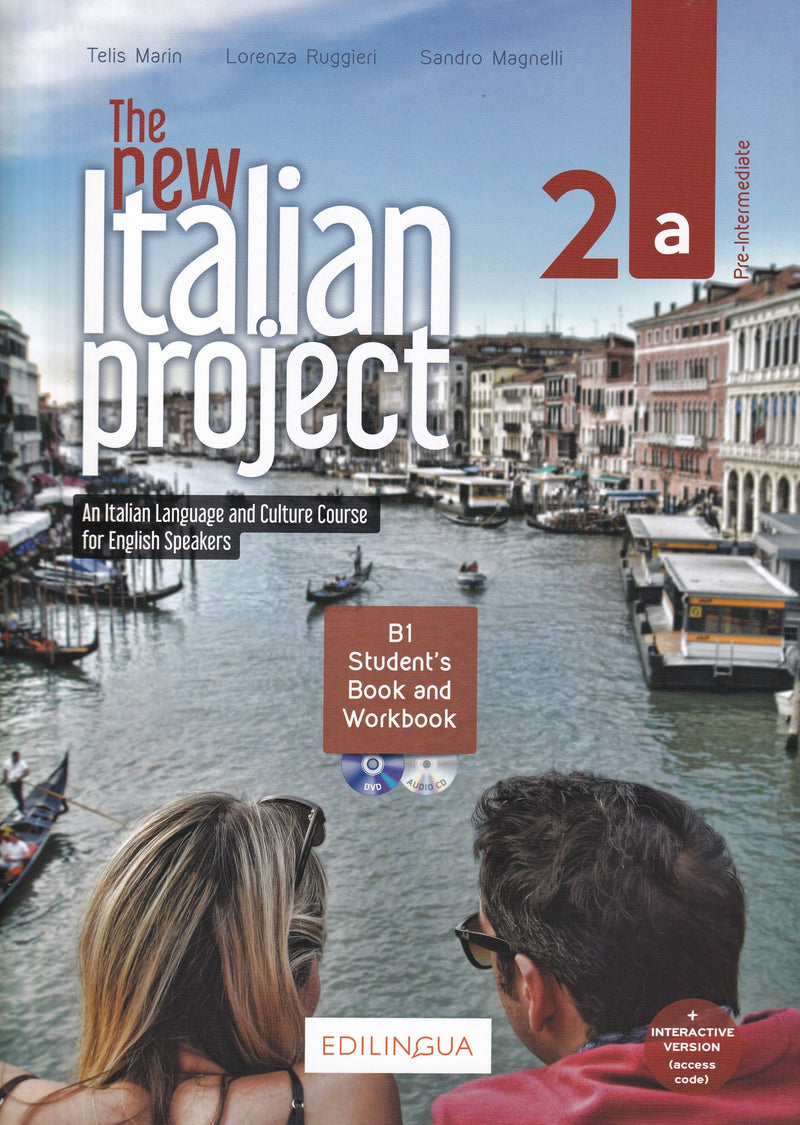 The New Italian Project 2a (Student’s book + Workbook + interactive exercises + Video + Audio). B1- 9788831496827 - front cover