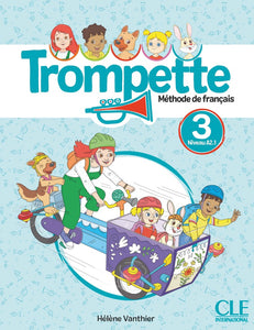 Trompette 3 - Niveau A2 - Livre de l'élève + audio téléchargeable en ligne -  9782090360905 - front cover