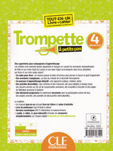 Trompette à petits pas 4 - Niveau A1.2 - Livre de l'élève + Cahier d'activités + Audio téléchargeable en ligne - 9782090398144 - back cover