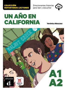 Un año en California. Reporteros lectores + audio download - 9788411573696 - front cover