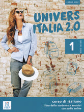 UniversItalia 2.0 - Book 1 + online audio. A1/A2 - 9788861828032 - front cover