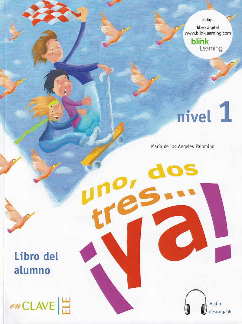 Uno, dos, tres... ¡ya! 1 - Libro del alumno 1 + audio (A1) - 9788496942981 - front cover