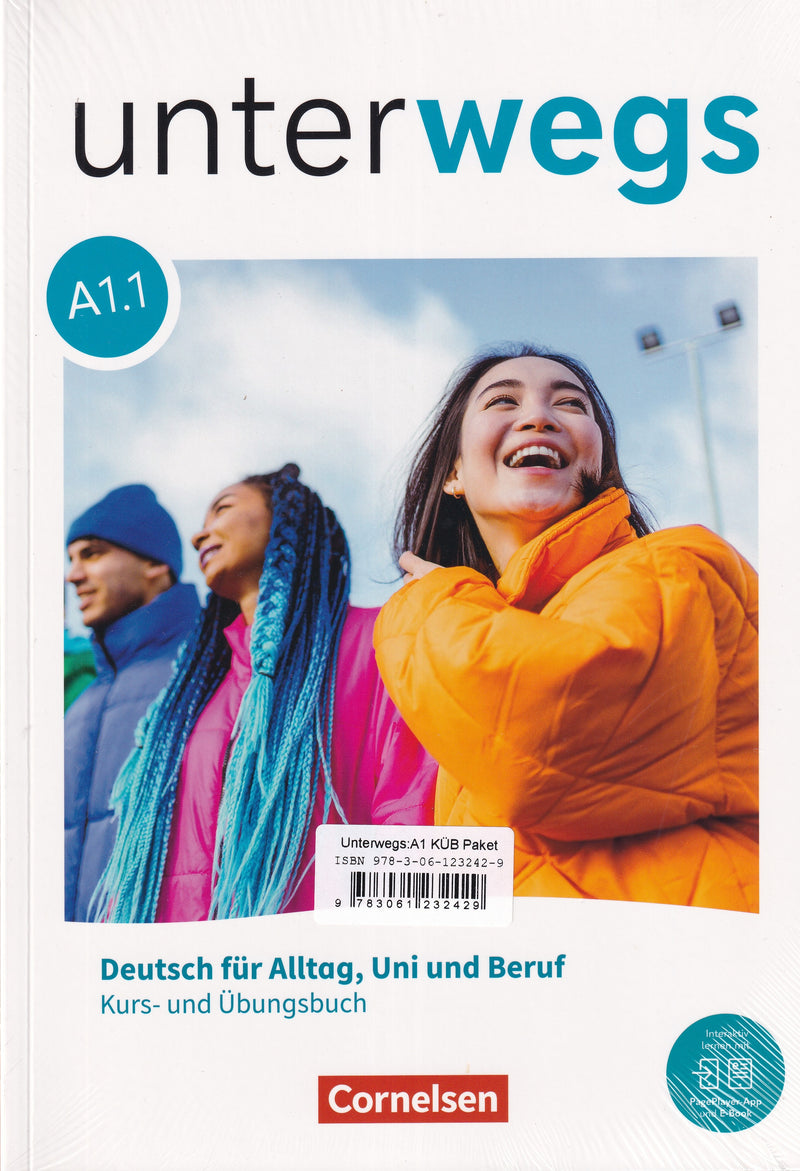 Unterwegs - A1. Deutsch für Alltag, Uni und Beruf Allgemeine Ausgabe. Kurs- und Übungsbuch - 9783061232429 - Book A1.1